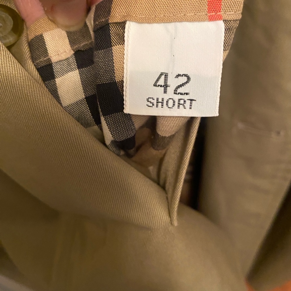 Burberry Men's Trench Coat - Khaki/Tan - Picture 8 of 16